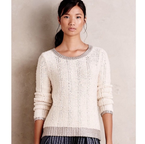 Anthropologie Chunky Knit Sweater - Moth Brand - Picture 1 of 6